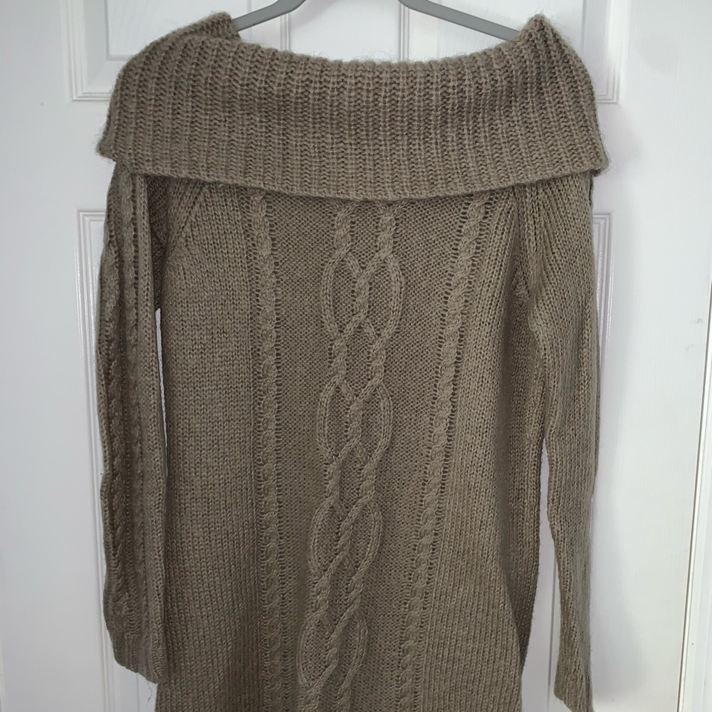 Taupe LOFT Sweater Dress